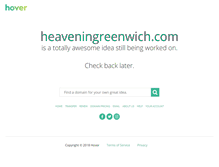 Tablet Screenshot of heaveningreenwich.com